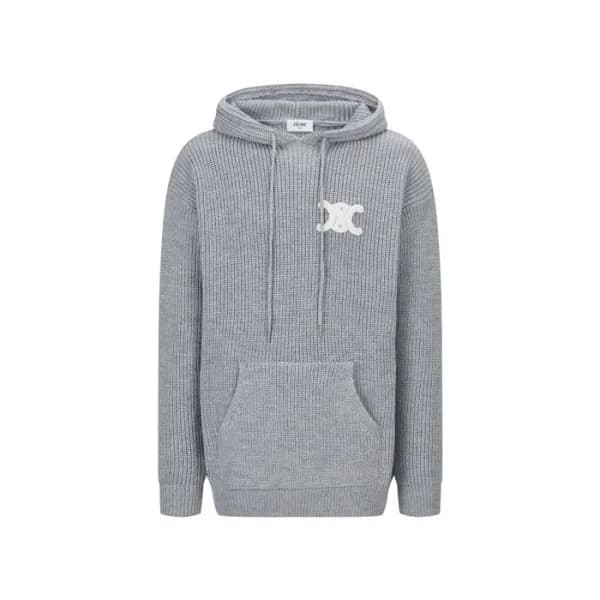 셀린느 남성 후드 니트웨어 - Celine Mens Hood Knitwear - cec27… - 1