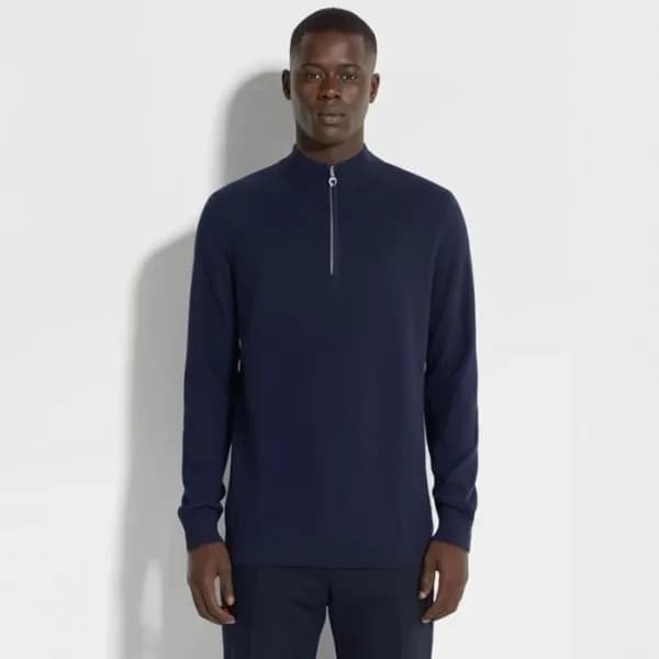 Ferragamo Mens Basic Sweater - 페라가모 남성 베이직 스웨터 - f… - 1