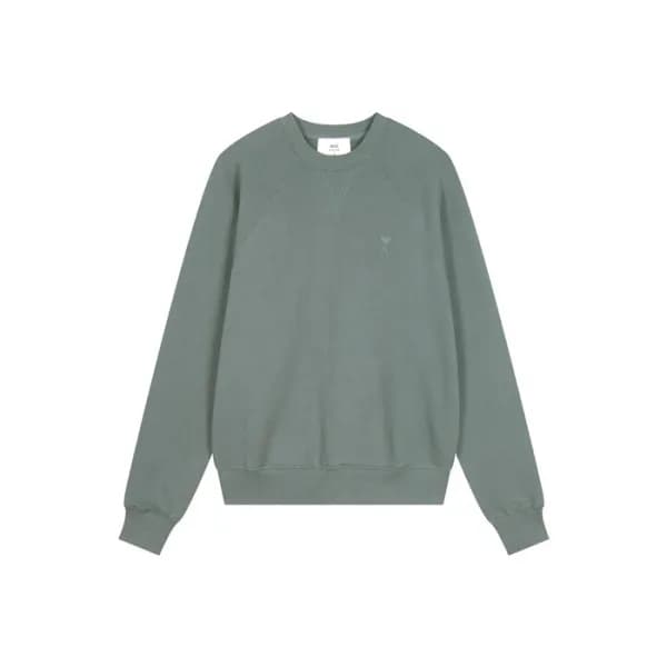 아미 남성 라운드 맨투맨 - Ami Mens Round Tshirt - amc3054x - 1