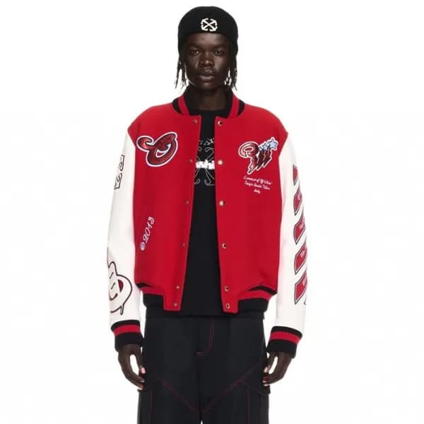 오프화이트 남성 봄버 자켓 - Off-white Mens Bomber Jacket - of… - 1