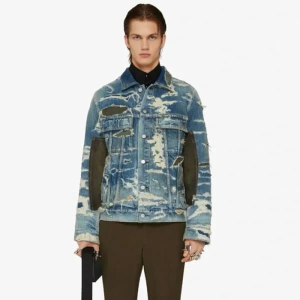 지방시 남성 데님 자켓 - Givenchy Mens Denim Jacket - gic332… - 1
