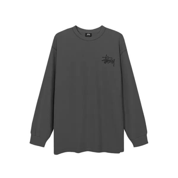 스터시 남성 라운드 긴팔티 - Stussy Mens Round Tshirt - stc403… - 1