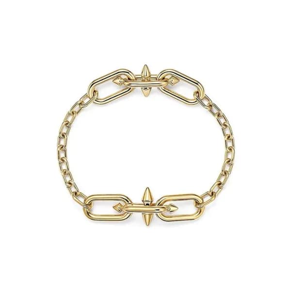 티파니 남/녀 골드 팔찌 - Tiffany Unisex Gold Bangle - acc25… - 1