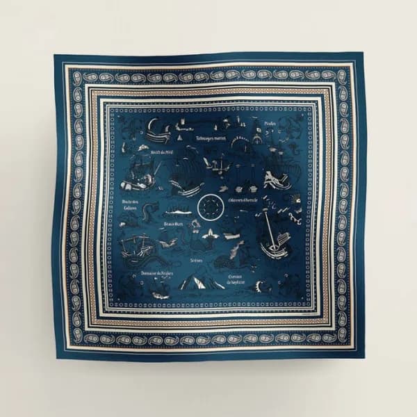 에르메스 여성 실크 스카프 - Hermes Womens Silk Scarf - acc262… - 1