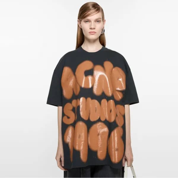 아크네 여성 크루넥 반팔티 - Acne Womens Round Tshirt - anc660… - 1