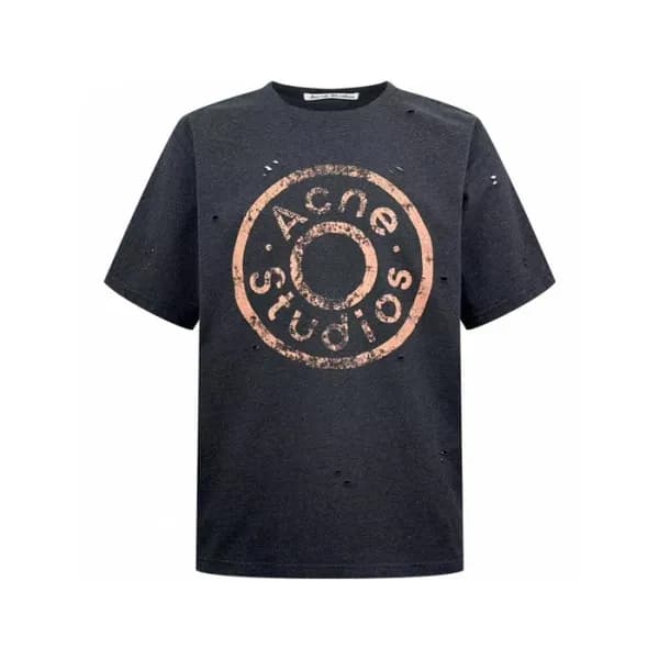 아크네 남성 크루넥 반팔티 - Acne Mens Round Tshirt - anc6920x - 1