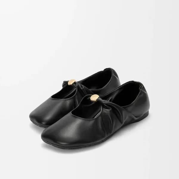 로에베 여성 페블 소프트 발레리나 슈즈 - Loewe Womens Pebble Soft B… - 1