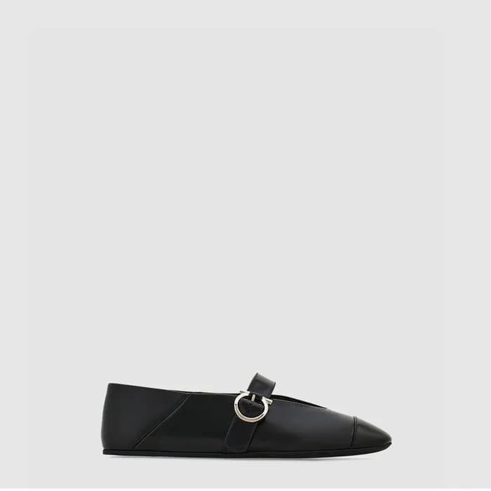페라가모 여성 간치니 발레 플랫 - Salvatore Ferragamo Womens Gan… - 1