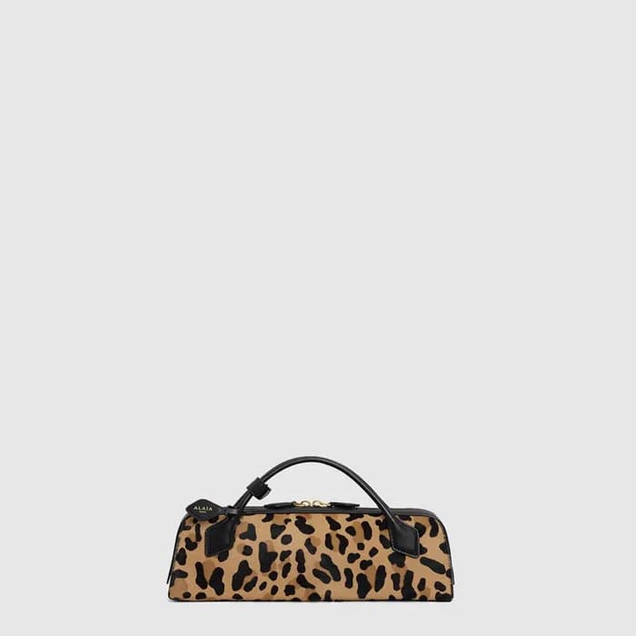 알라이아 여성 레오파드 헤어카프 Le Teckel 클러치 - Alaia Womens Leo… - 1