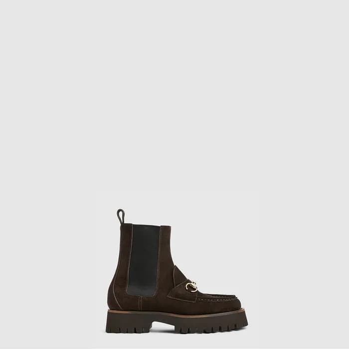 구찌 여성 홀스빗 앵클 부츠 - Gucci Womens Horsebit Ankle Boot… - 1