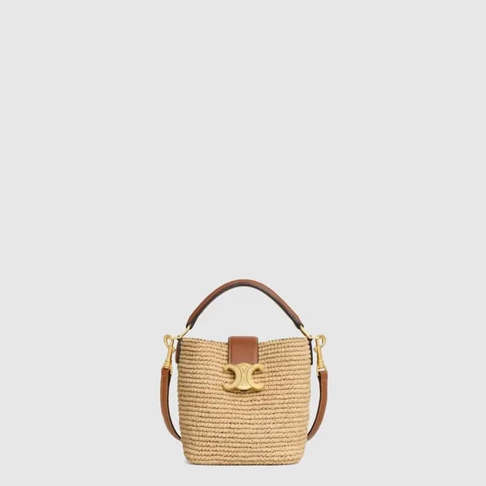 셀린느 여성 스몰 루이즈백 라피아 - Celine Womens Small Louise Ba… - 1