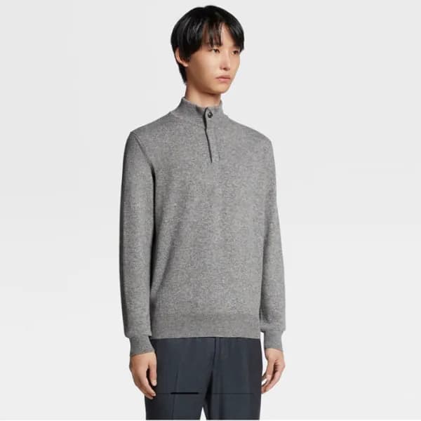 에르메네질도 제냐 남성 터틀넥 스웨터 - Ermenegildo Zegna Mens Turt… - 1