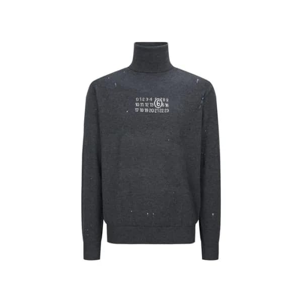 메종 마르지엘라 남성 터틀넥 니트 - Maison margiela Mens Turtle-n… - 1