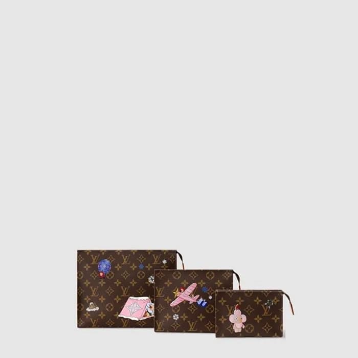 루이비통 남성 트리오 토일렛 파우치 M15357 - Louis vuitton Mens Tr… - 1