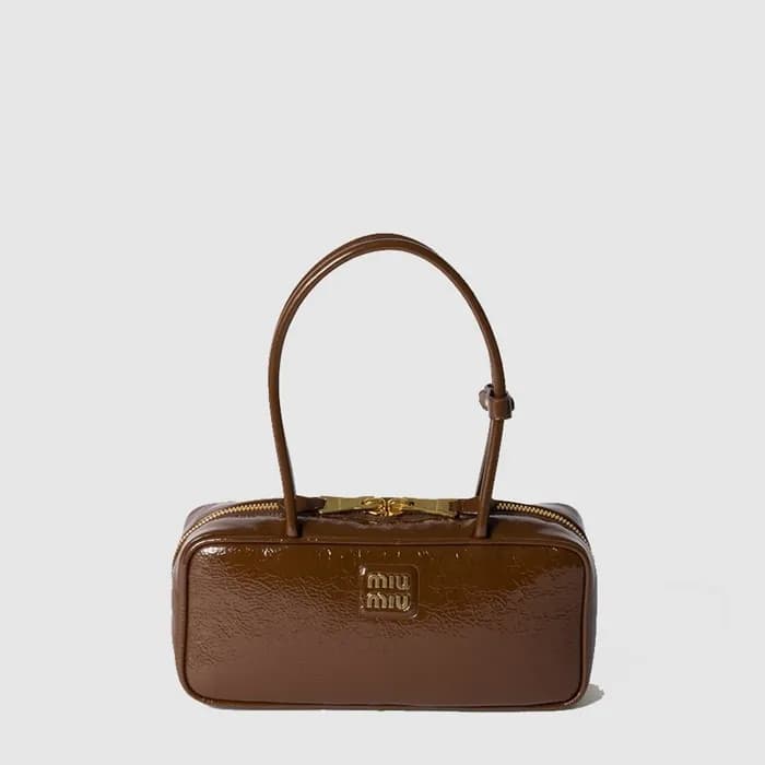 미우미우 여성 가죽 보 백 - Miumiu Womens Beau Bag - mib12709… - 1