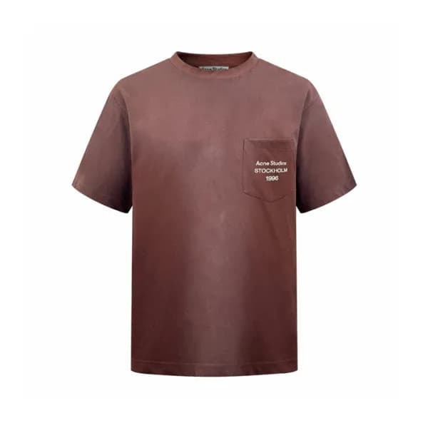 아크네 남성 크루넥 반팔티 - Acne Mens Round Tshirt - anc13574… - 1