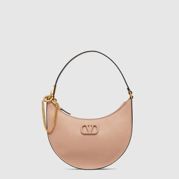 발렌티노 여성 미니 브이로고 시그니처 호보백 - Valentino Womens Mini V… - 1