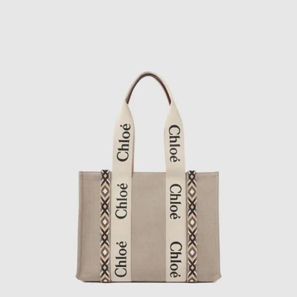 끌로에 여성 우디 미듐 토트 백 - Chloe Womens Woody Medium Tote… - 1