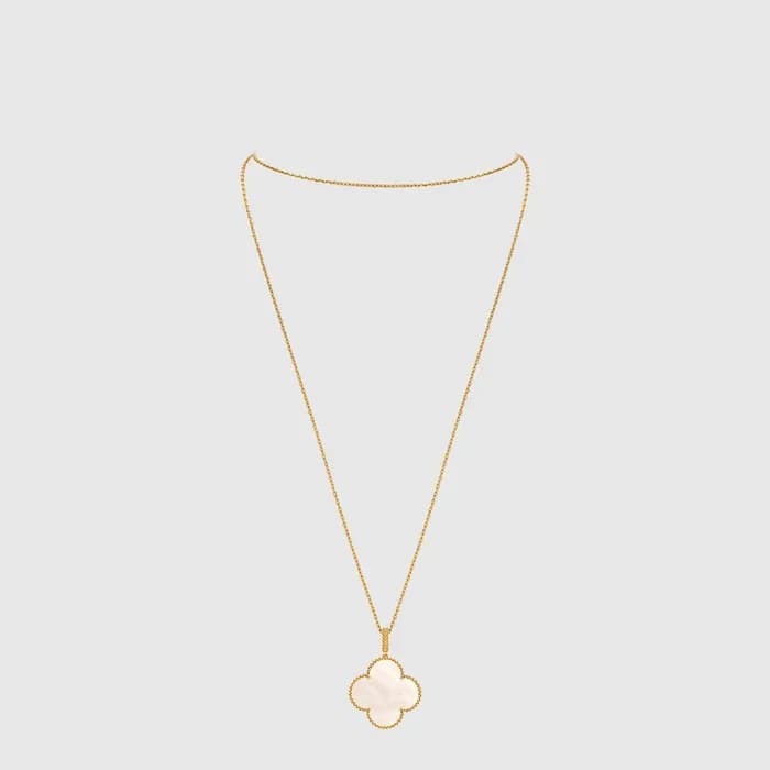 반클리프 아펠 여성 매직 알함브라 롱 네크리스 - Van Cleef & Arpels Wom… - 1