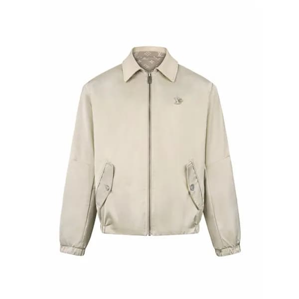 루이비통 남성 양면 봄버 자켓 - Louis vuitton Mens Bomber Jacket - lvc16611x - 1