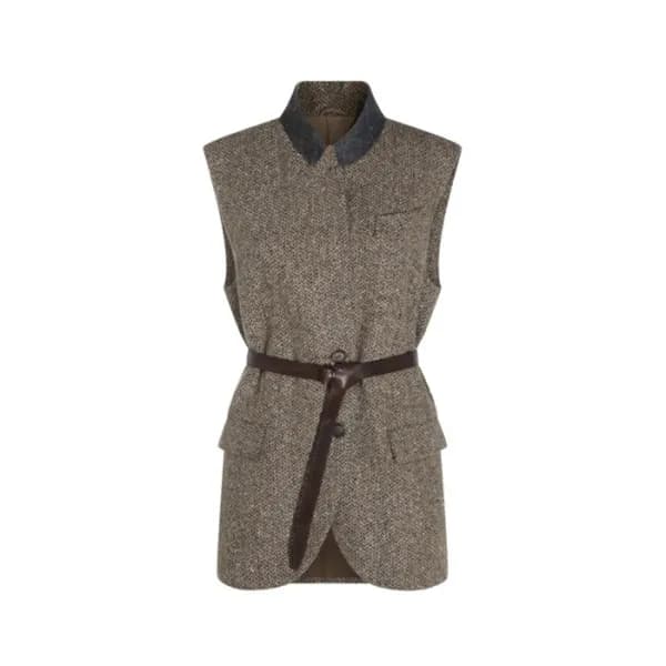 브루넬로쿠치넬리 여성 베이직 베스트 - Brunello Cucinelli Womens Basic Best - brc17475x - 1