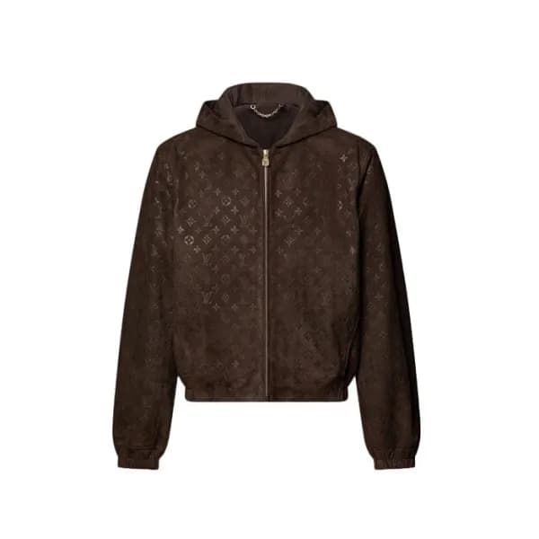 루이비통 남성 가죽 자켓 - Louis vuitton Mens Leather Jacket - lvc17668x - 1