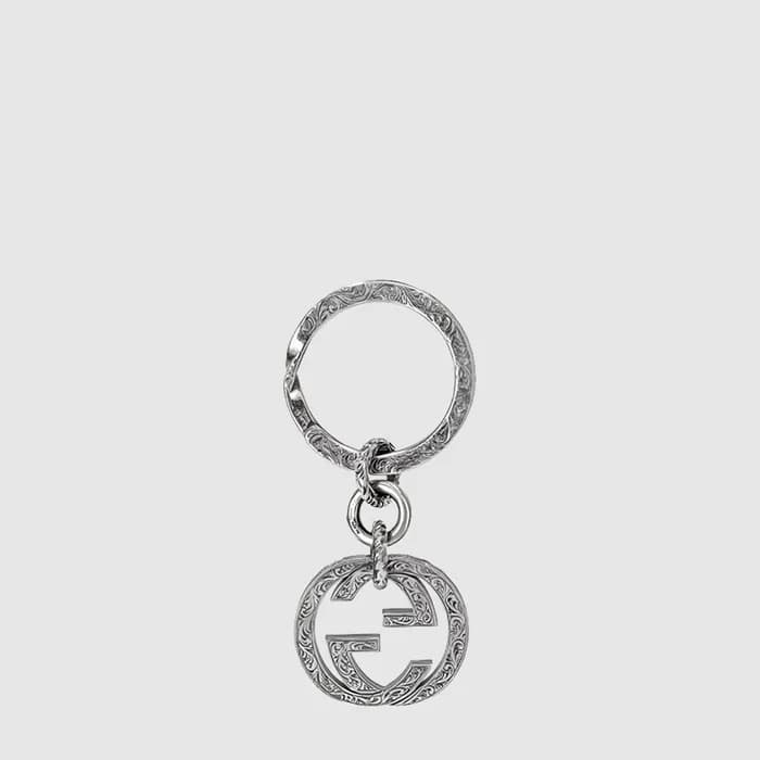 구찌 남/녀 더블 G 키 홀더 - Gucci Unisex Double G Key Holder - acc10701x - 1