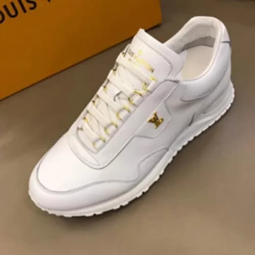 런웨이 올 화이트 스니커즈 남성용 신발 lv0023x - Louis Vuitton Runw… - 1