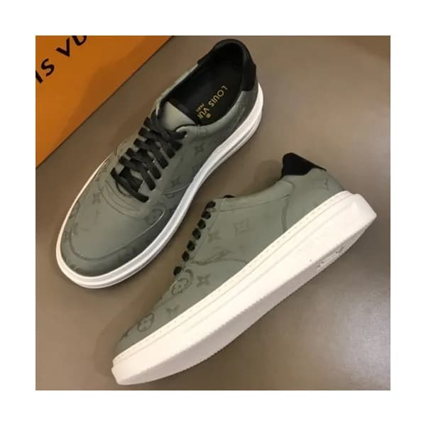 LOUIS VUITTON 2018 MENS LEATHER SKEAKERS - 루이비통 남성… - 1