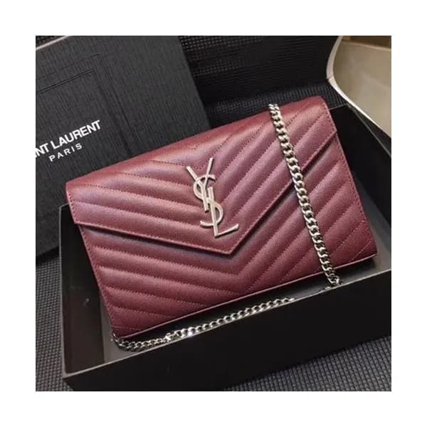 Saint Laurent Women Monogram Chain Shoulder Bag,22… - 1