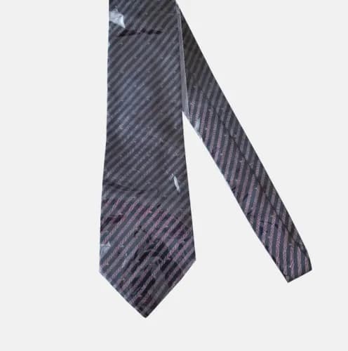 YSL MENS NECKTIE BLACK - 입생로랑 남성용 넥타이 블랙 - 1