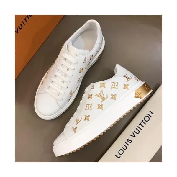 [커스텀급] Louis Vuitton 2018 White Sneakers - 루이비통 신상… - 1