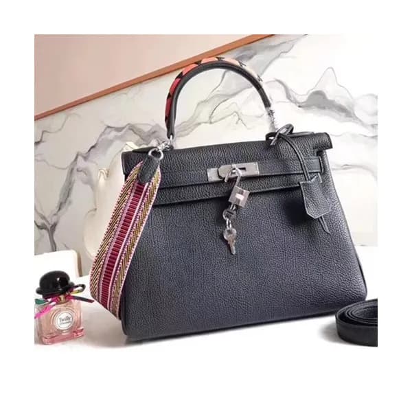 Hermes Leather Tote Shoulder Bag ,28cm - 에르메스 레더 여… - 1
