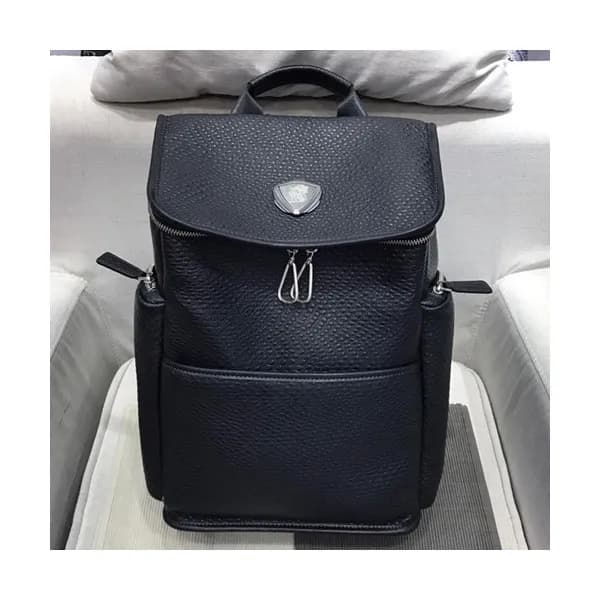 Balmain Leather Back Pack , 40cm - 발망 레더 남성용 백팩 ,B… - 1
