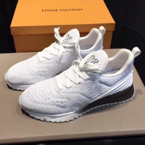 Louis vuitton 2018 Mens Fast Lane Sneakers White -… - 1