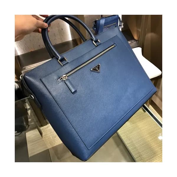 Prada 2019 Saffiano Mens Business Bag ,38CM - 프라다 …