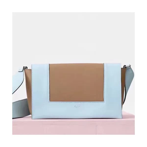 Celine Leather Frame Shoulder Bag,25CM - 셀린느 레더 프레… - 1
