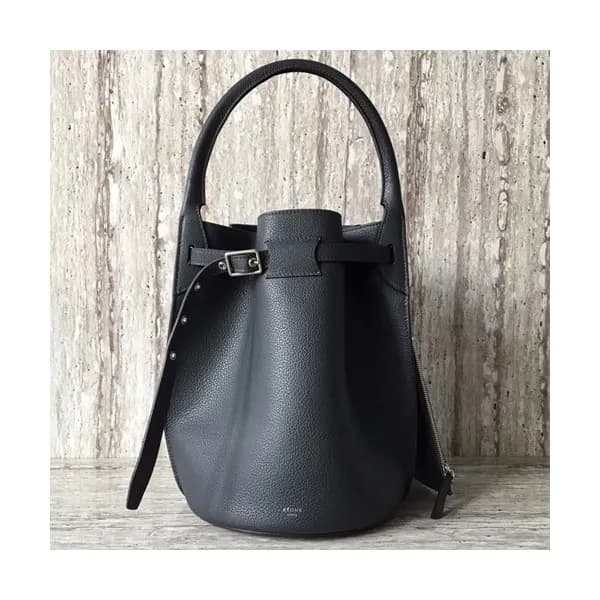Celine 2019 Leather Bigbag Bucket Tote Bag,30CM - … - 1