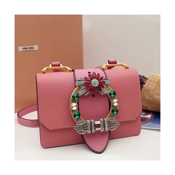 MiuMiu 2019 Lady Shoulder Cross Bag,23cm - 미우미우 20… - 1