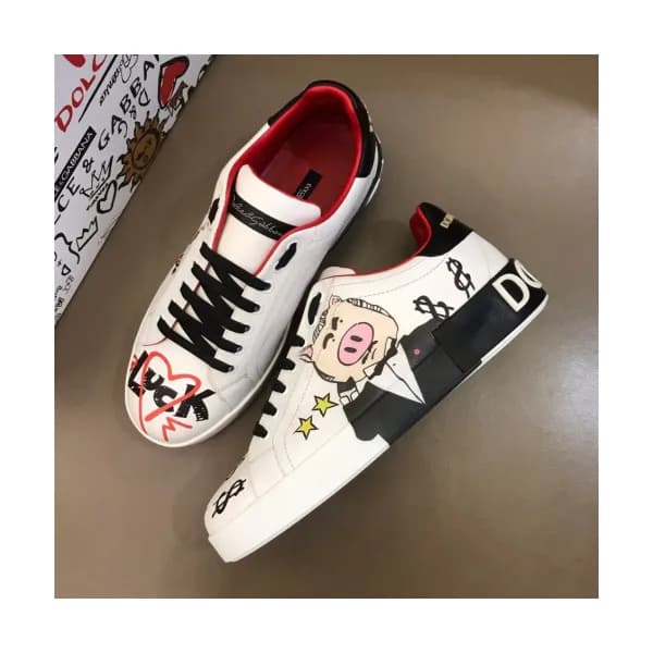 [커스텀급]Dolce&Gabbana 2019 Mens Graffity Pearl Leath… - 1