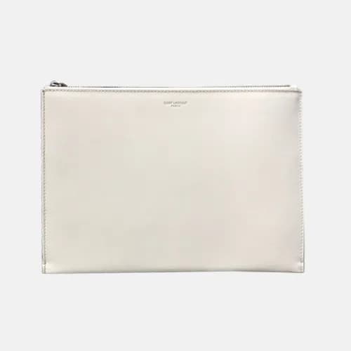 Saint Laurent 2019 Leather Clutch Bag , 30cm - 입생로… - 1