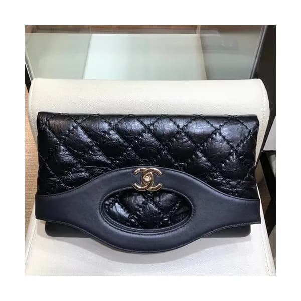 Chanel 2019 Leather Women Clutch Bag ,37CM - 샤넬 20… - 1