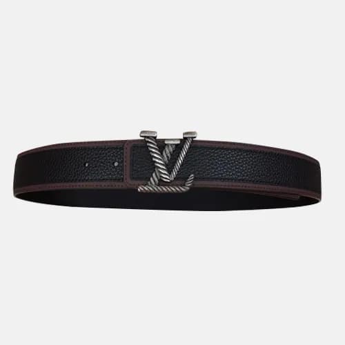 Louis vuitton 2019 Mens Initial Logo Buckle Leathe… - 1