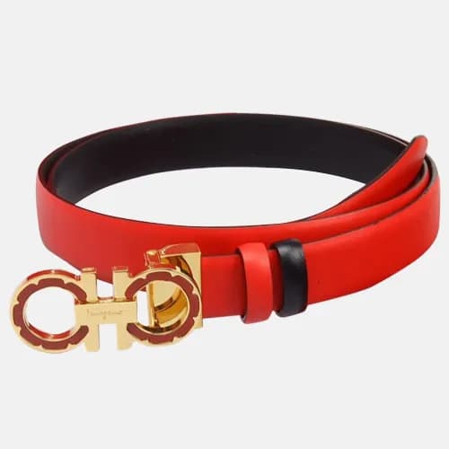 Salvatore Ferragamo 2019 Ladies Reversible Leather… - 1