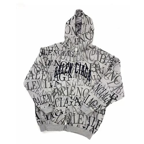 Balenciaga 2019 Mm/Wm BB Logo Hood Tee - 발렌시아가 남자 … - 1