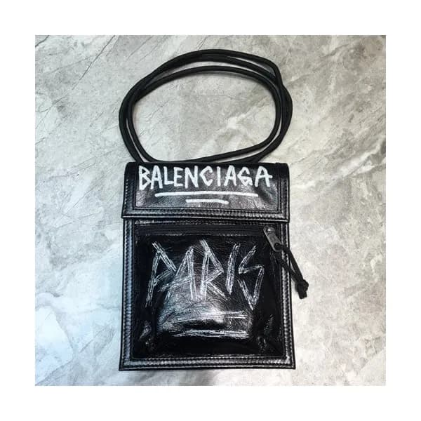 Balenciaga 2019 Leather Shoulder Cross Bag,19CM - … - 1