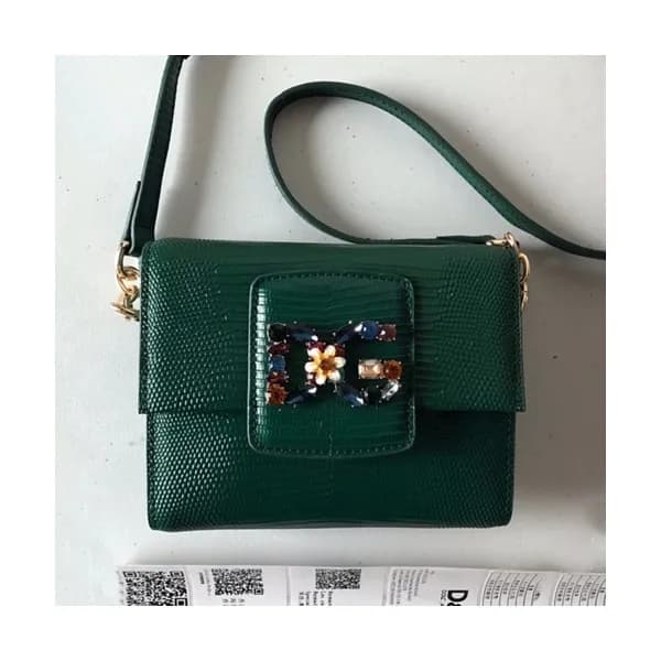 Dolce&Gabbana 2019 Leather Shoulder Cross Bag ,17C… - 1