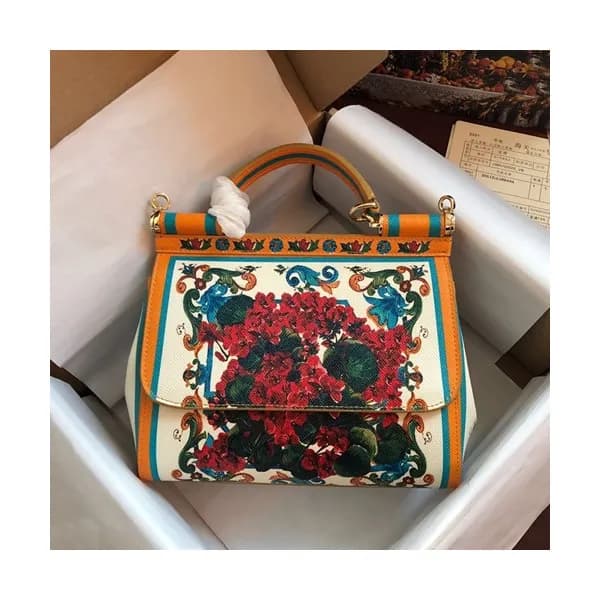 Dolce&Gabbana 2019 Leather Tote Shoulder Bag ,25CM… - 1