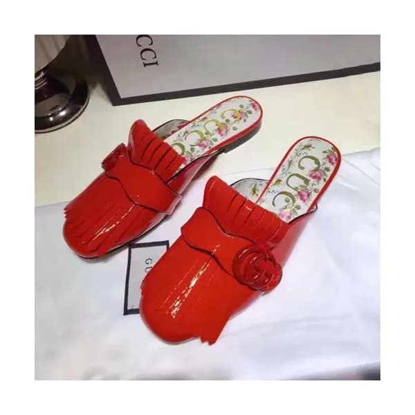 Gucci 2019 Ladies Leather Slipper - 구찌 2019 여성 레더 … - 1