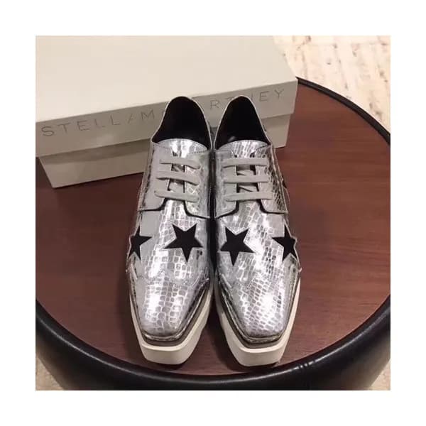 Stella McCartney 2019 Ladies Leather Platfrom Shoe… - 1